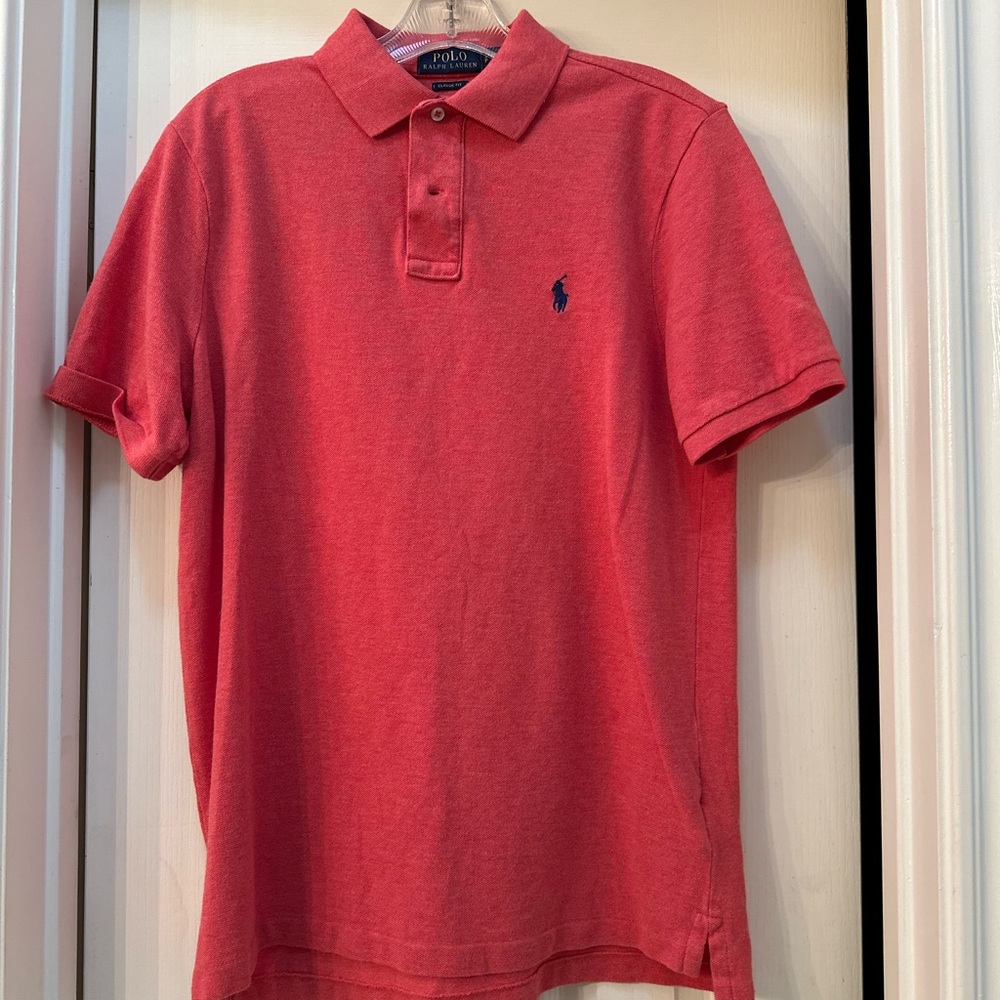 Polo by Ralph Lauren Men's Red Polo Shirt